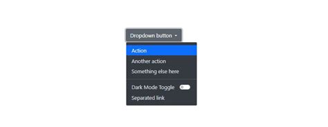 Bootstrap 5 Dropdown Menu with Checkbox (Switch) .